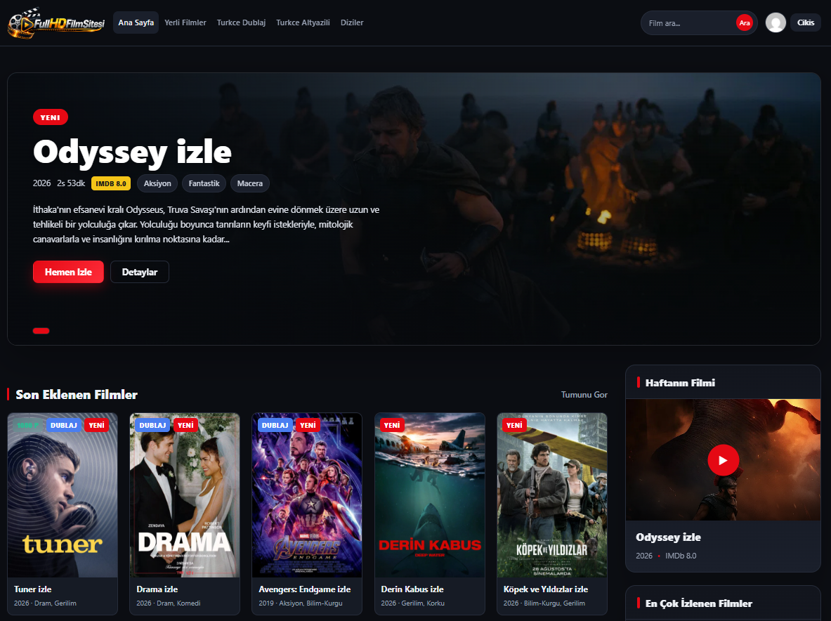 Wp Film Teması